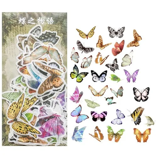 60pcs/pack Flowers Stickers for Decoration DIY Diary Album Planner Stickers Stationery Sticker School Supplies