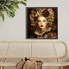 Retro Girl - Diamond Painting - Full Round Drill (Canvas|40*40cm)