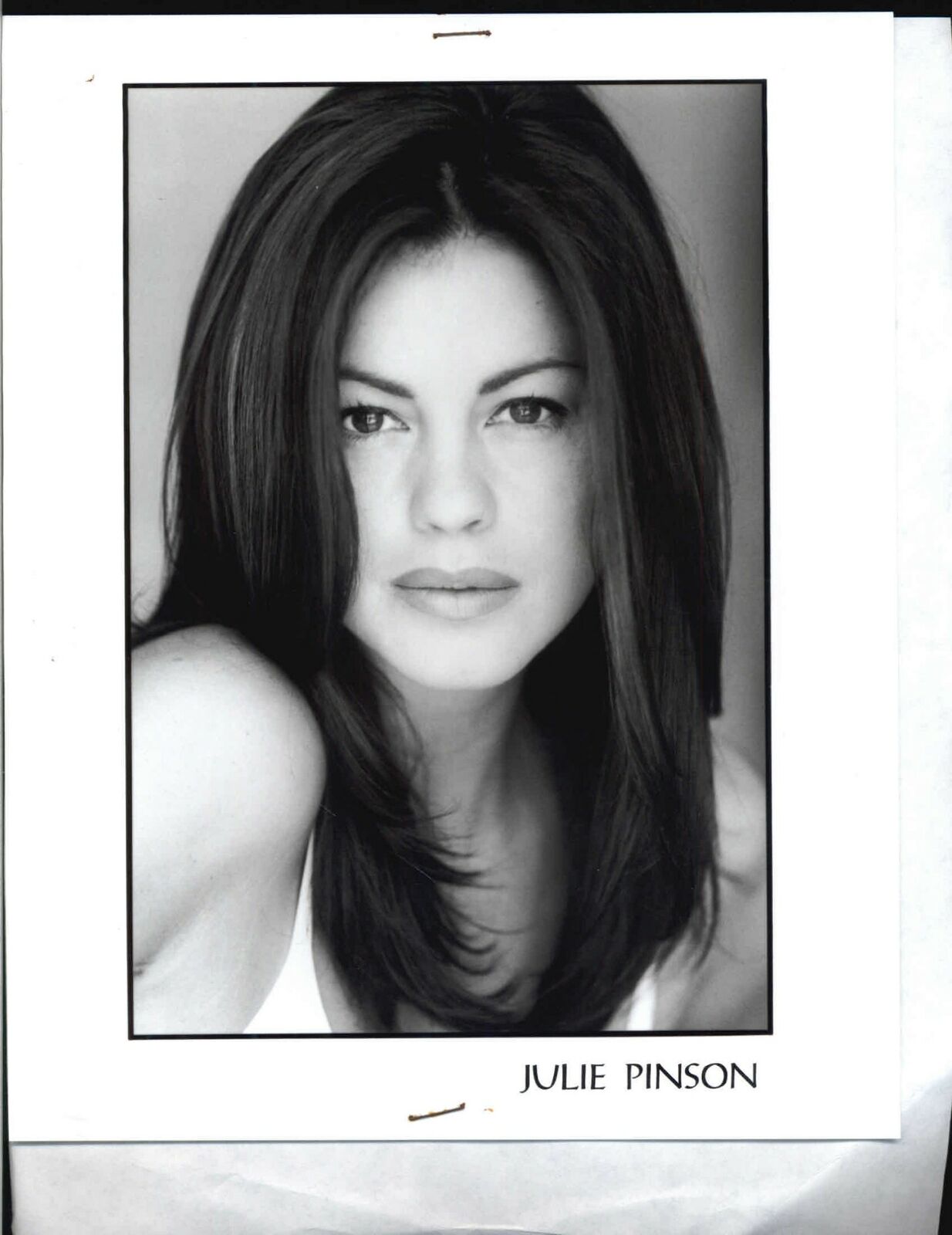 Julie Pinson - 8x10 Headshot Photo Poster painting w/ Resume - Port Charles