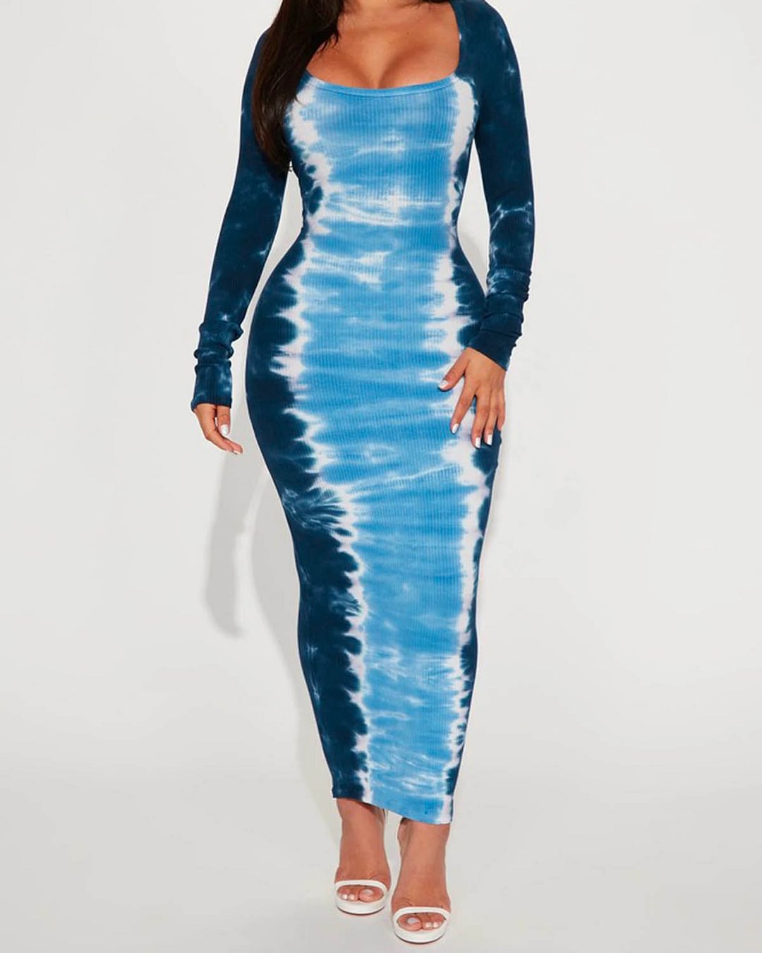 Women's Sexy Printed Bodycon Dress