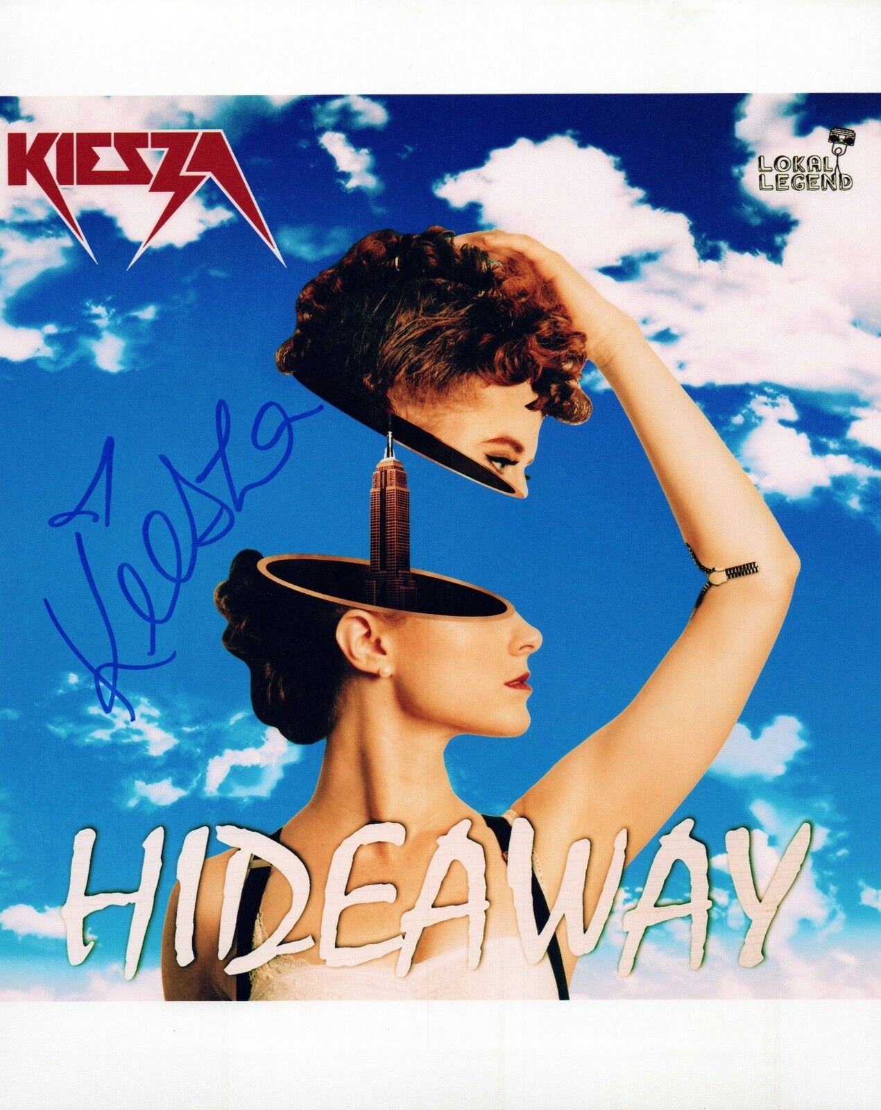 KIESZA Signed Autographed 8x10 Photo Poster painting COA VD