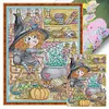 Magic Girl-14CT Stamped Cross Stitch 28*38cm/11.02*14.96in tapestrymarket