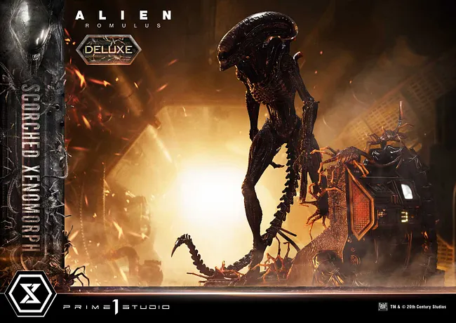 Prime 1 Statue - Museum Masterline XL Alien: Romulus Scorched