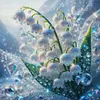 Lily Of Valley-11CT Stamped Cross Stitch 40*40cm/15.75*15.75in