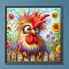Diamond Painting-5D Full Round Drill Rooster