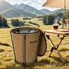 20L Camping Trash Can Garbage Bucket Large Capacity with Lid Camping Accessories