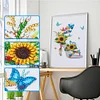 uk.everydayedeals (Limited Stock)Diamond Painting - Crystal Rhinestone - Sunflower High Heel