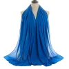 Soft Breathable Chiffon Long Shawl Summer Women Hijab Scarf