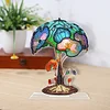 Pilz mit Lampe - 5d DIY Bastelornament