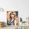 Taylor Swift-11CT Stamped Cross Stitch 40*55cm/15.75*21.65in