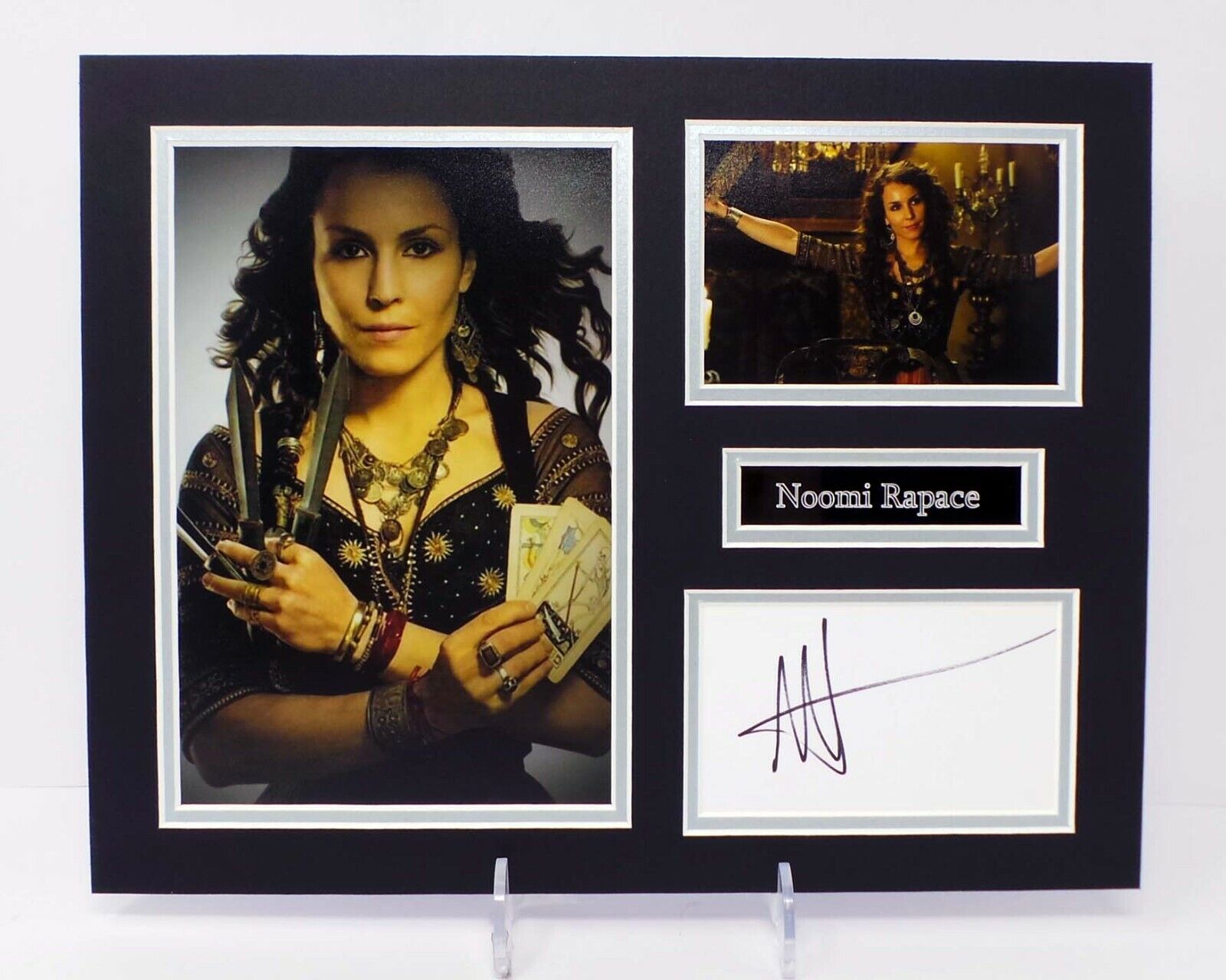 Noomi RAPACE Sherlock HOLMES Actress Signed & Mounted Photo Poster painting Display AFTAL RD COA