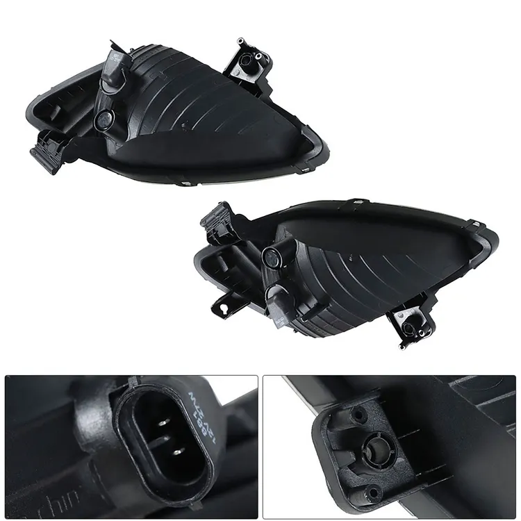 Silscvtt 2Pcs Fog Lights Assembly Replacement for 2011 2012 2013 Hyundai Elantra with with Bulbs Wiring Harness & Switch Kit Driver & Passenger Side