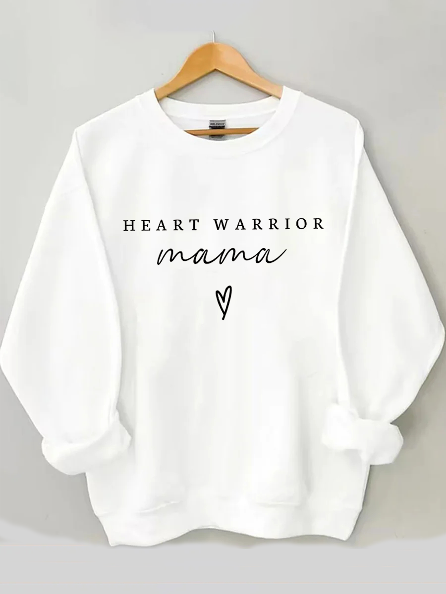 Heart Warrior Mama Sweatshirt