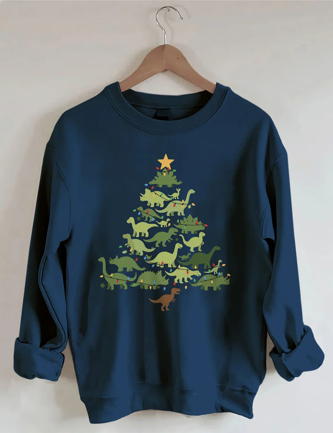Dinosaurs Christmas Tree Sweatshirt