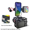 Magnesium Alloy Hot And Cold Shoe With Screen As Mobile Phone Holder, Swivel Bracket For Micro-SLR Camera