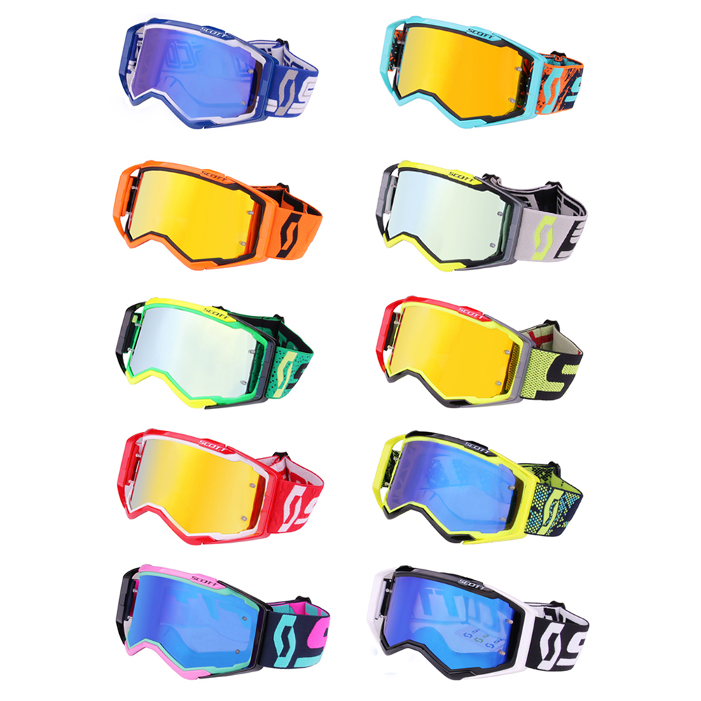 

365 Color Lens Motocross Goggles Ski Cycling Off-Road Dustproof Glasses, Type4, 501 Original