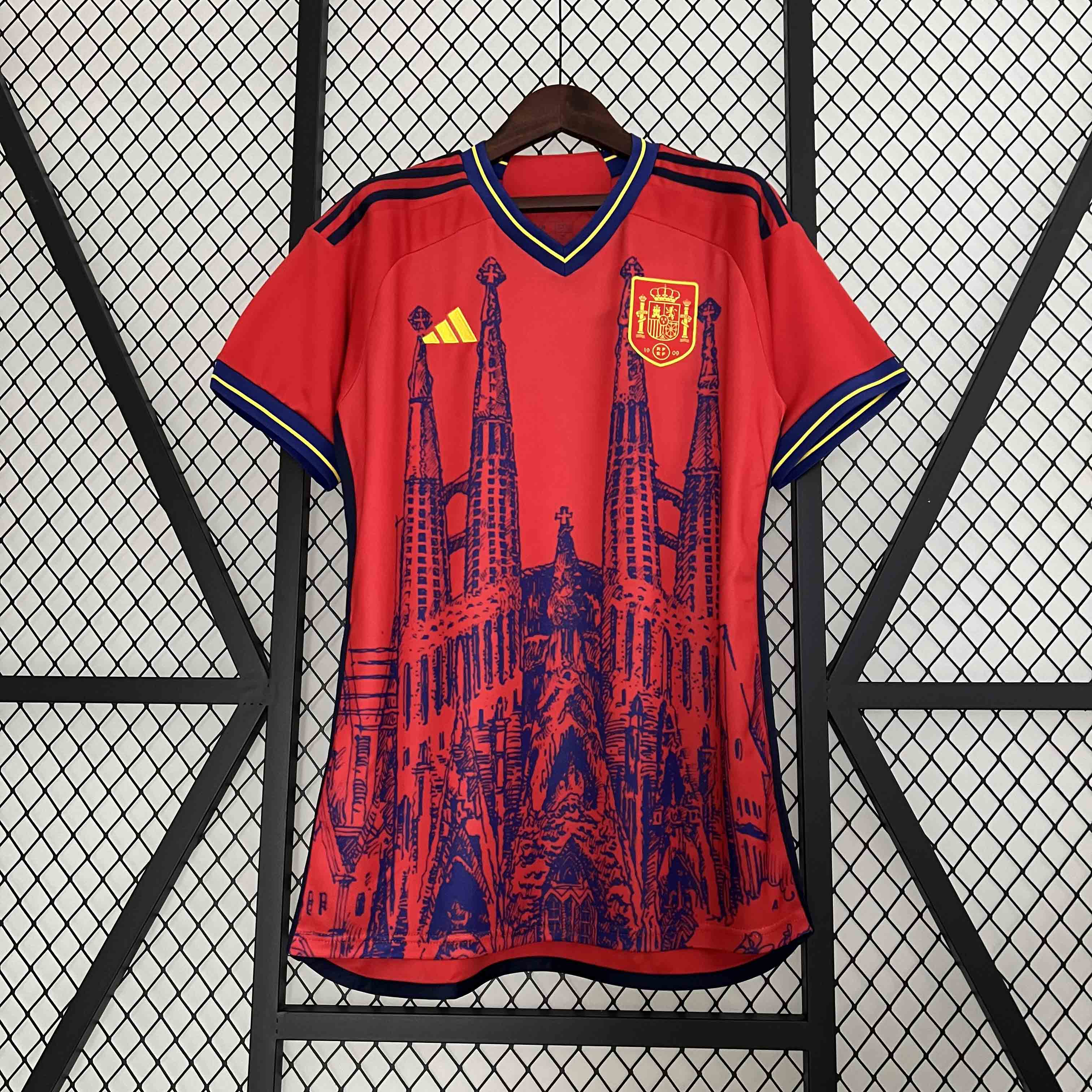 Spain 23-24 Sagrada Família Special Edition Jersey - Fans Version