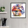 Diamond Painting-DIY Full Round Drill Mushroom Fairy