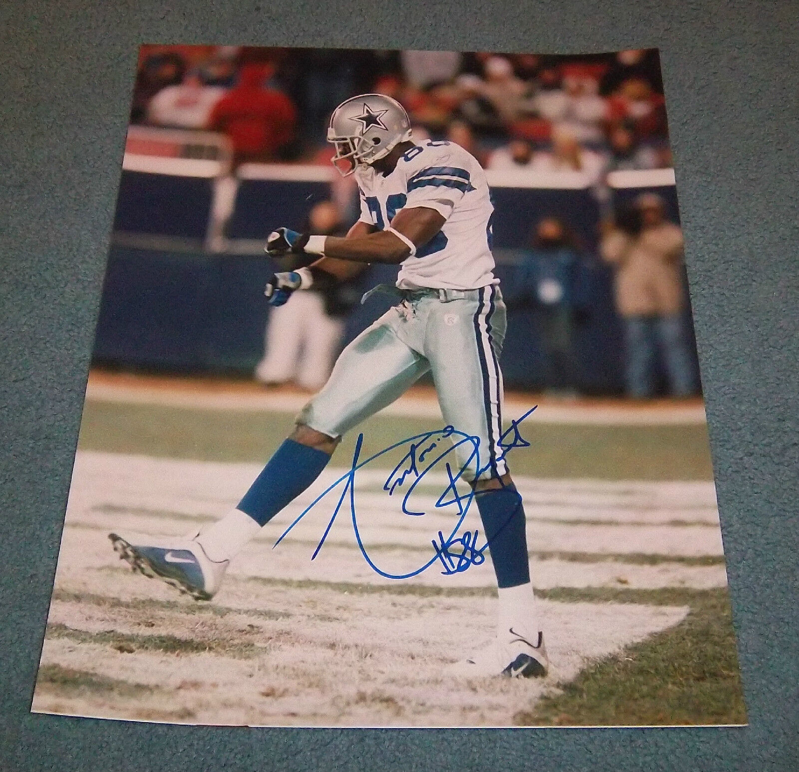 Dallas Cowboys Antonio Bryant Signed Autographed 16x20 Photo Poster painting Pittsburgh