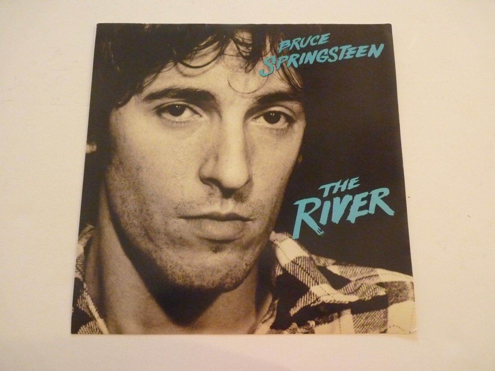 Bruce Springsteen The River Cardboard LP Record Photo Poster painting Flat 12X12 Poster