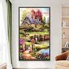 Beautiful Scenery-Partial Special Shaped Diamond Painting 40*70CM (Big Size)