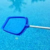 New Arrival Professional Blue Plastic Leaf Rake Mesh Net Skimmer Clean Swimming Pool Tool Leaf Skimmer Net