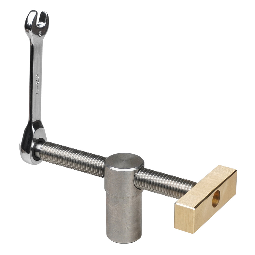 

Woodworking Desktop Vise Bar DIY Utility Tool Brass Stainless Steel Ratchet, 501 Original