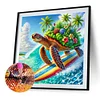 Diamond Painting-DIY Full Round Drill Sea Turtles