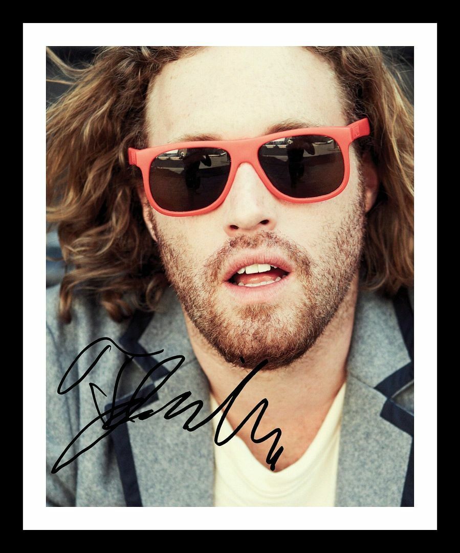 T.J. Miller Autograph Signed & Framed Photo Poster painting