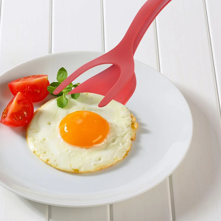 2-In-1 Spatula & Tongs 