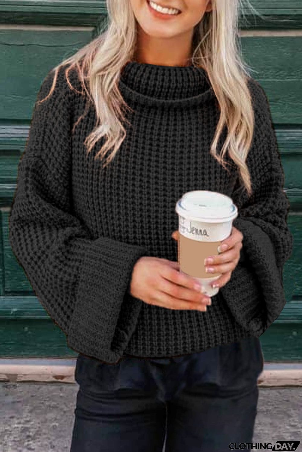 Turtleneck Knitted Sweater