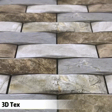 3D peel and stick wall tile-Commomy Decor