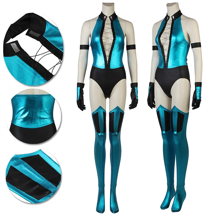 Mortal Kombat Kitana Outfits Cosplay Costume