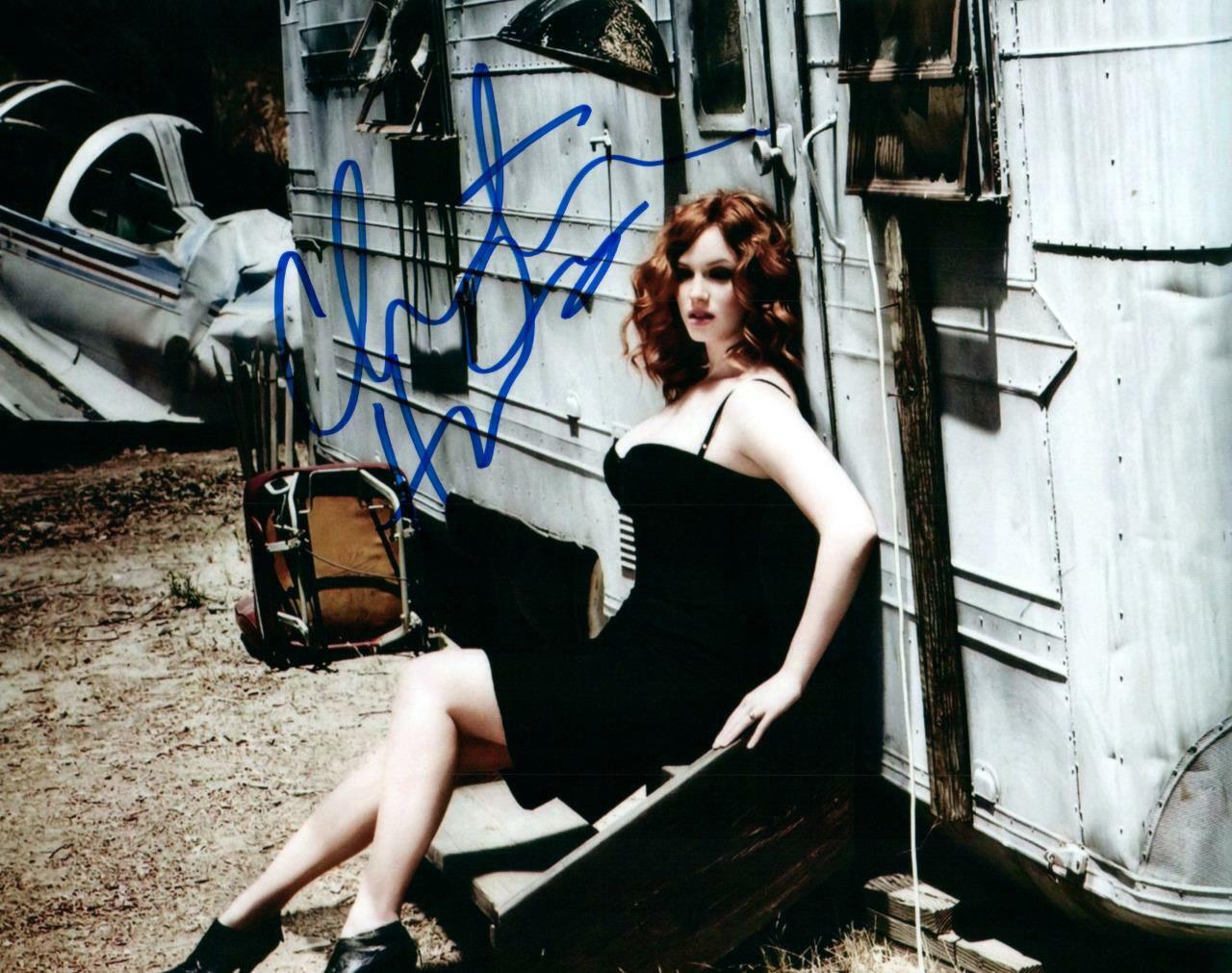 Christina Hendricks autographed 8x10 Picture signed Photo Poster painting and COA