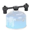 One-To-Two Adapter Aluminum Alloy Camping Gas Tank Connector for Outdoor Camping