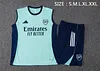 2025/2026 Arsenal Pre-Match Training Light Green Vest+Shorts Football1:1 Thai Quality