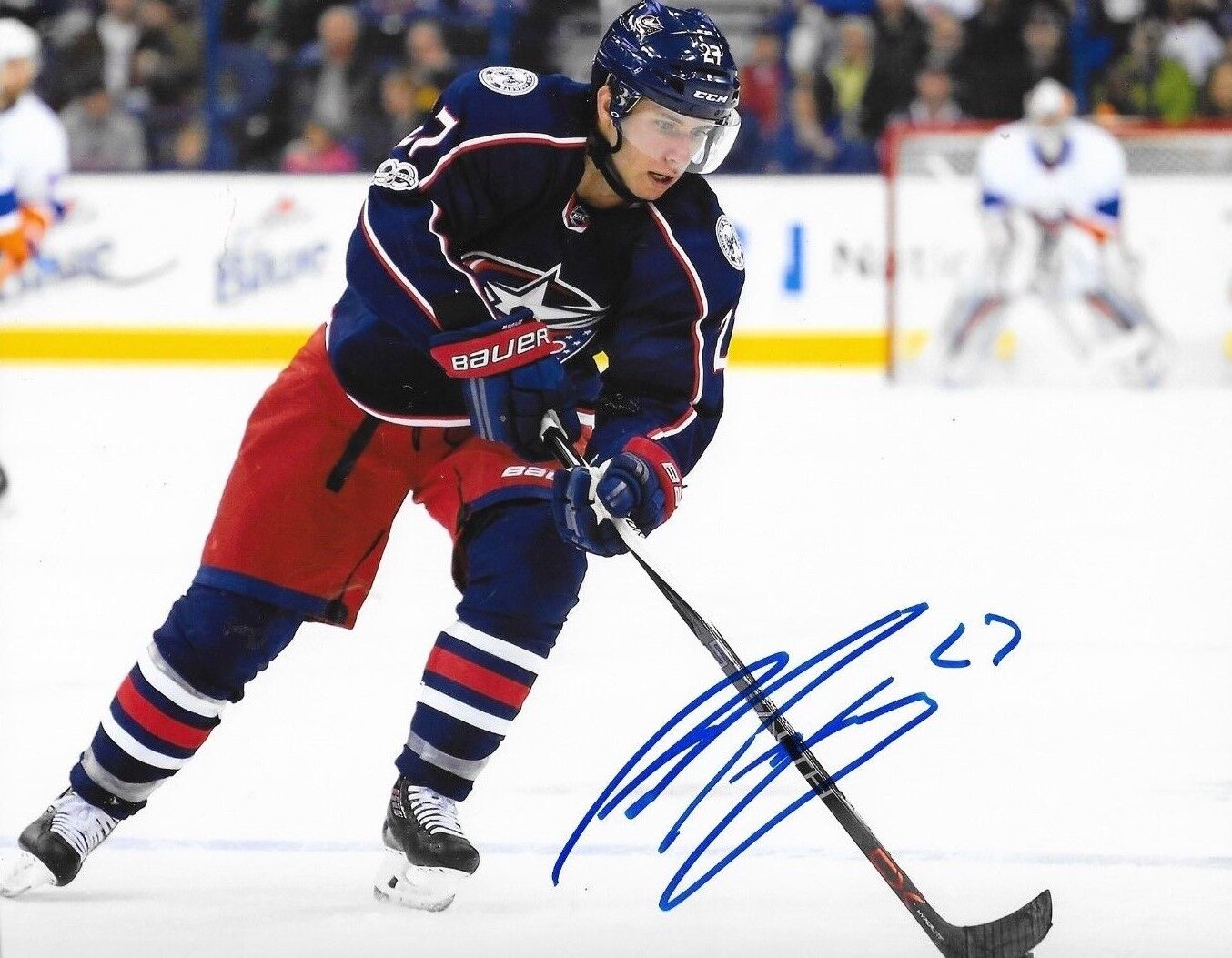 Ryan Murray signed Columbus Blue Jackets 8x10 Photo Poster painting autographed