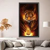 Diamond Painting-DIY Full Round Drill Tiger（40*80cm）