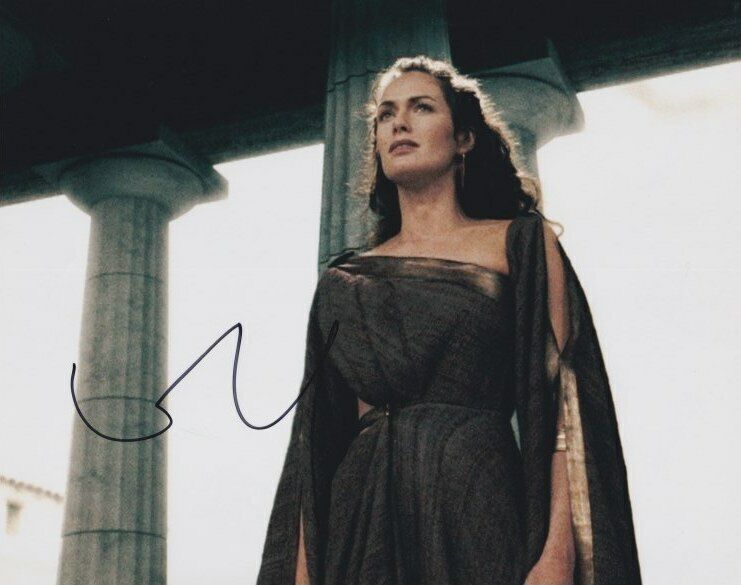 Lena Headey (300) signed 8x10 Photo Poster painting in-person