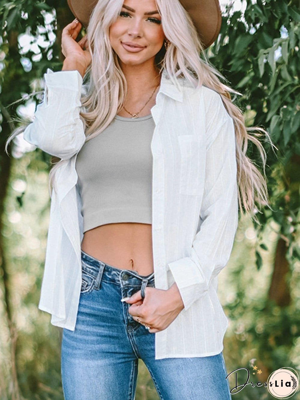 Date Night Striped Shirt