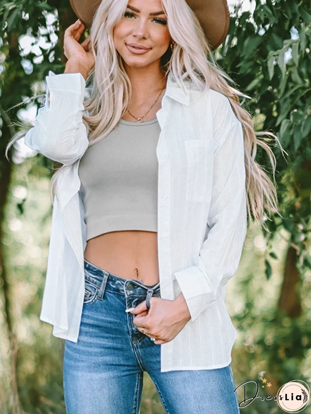 Date Night Striped Shirt