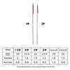 2Pcs Digital Oil Painting Brush Set Lightweight Soft Head Nylon Bristles Brush Non-Slip Professional Watercolor Brushes  Painting Supplies (Pink)
