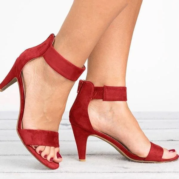 Women Open Toe With 5CM High Heels Sandals