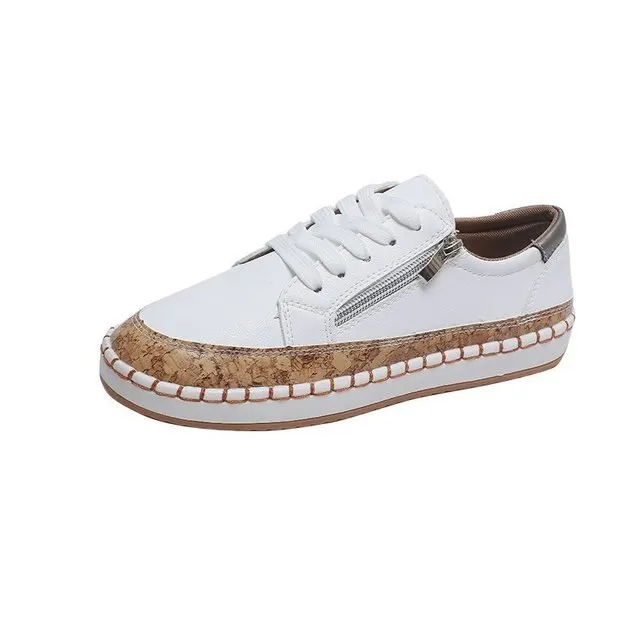 Fashion Women Sneakers Floral Printed Lace Up Female Flat Shoes Casual Round Toe Lady Vulcanized Shoes 2021 Women Casual Shoes