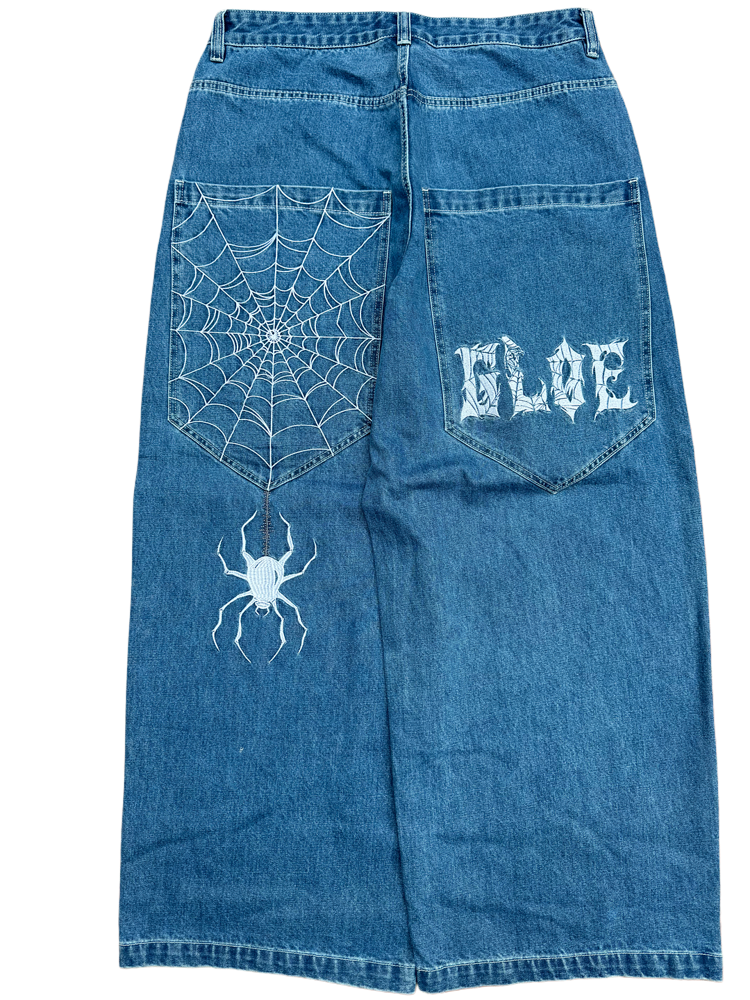 Blue Wideleg  V2 Spider Jeans