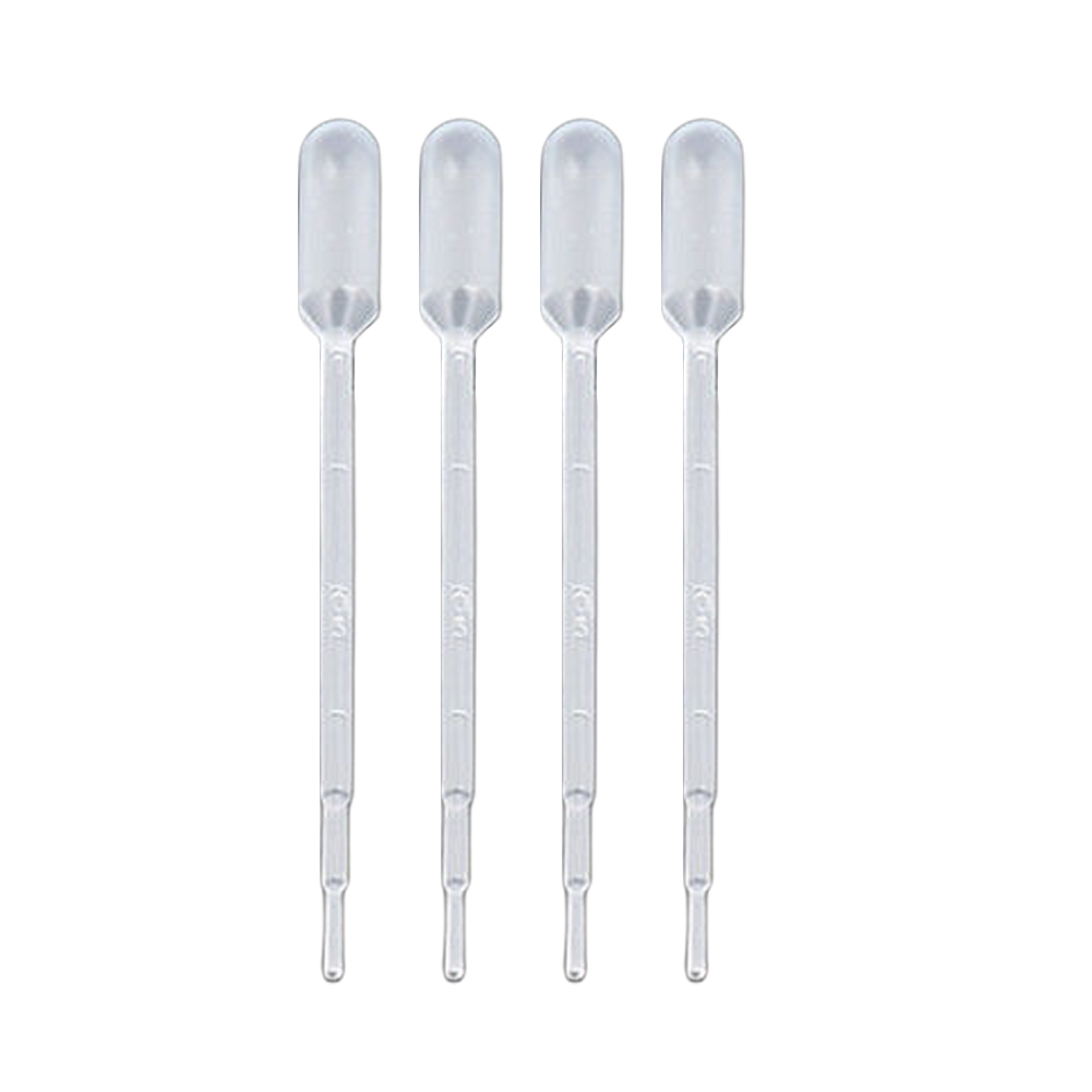 50pcs Essential Oils Pipettes Clear Disposable Transfer Pasteur Pipettes for Lab