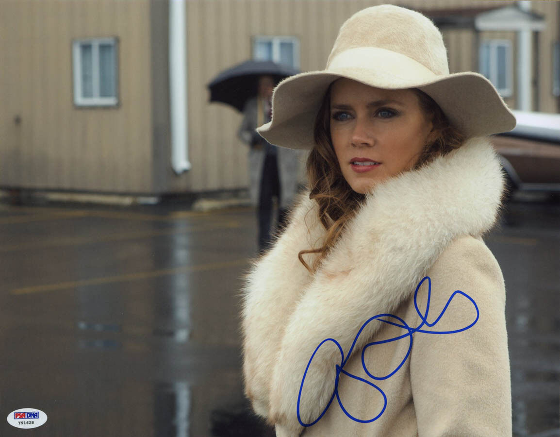 Amy Adams SIGNED 11x14 Photo Poster painting Sydney Edith American Hustle PSA/DNA AUTOGRAPHED