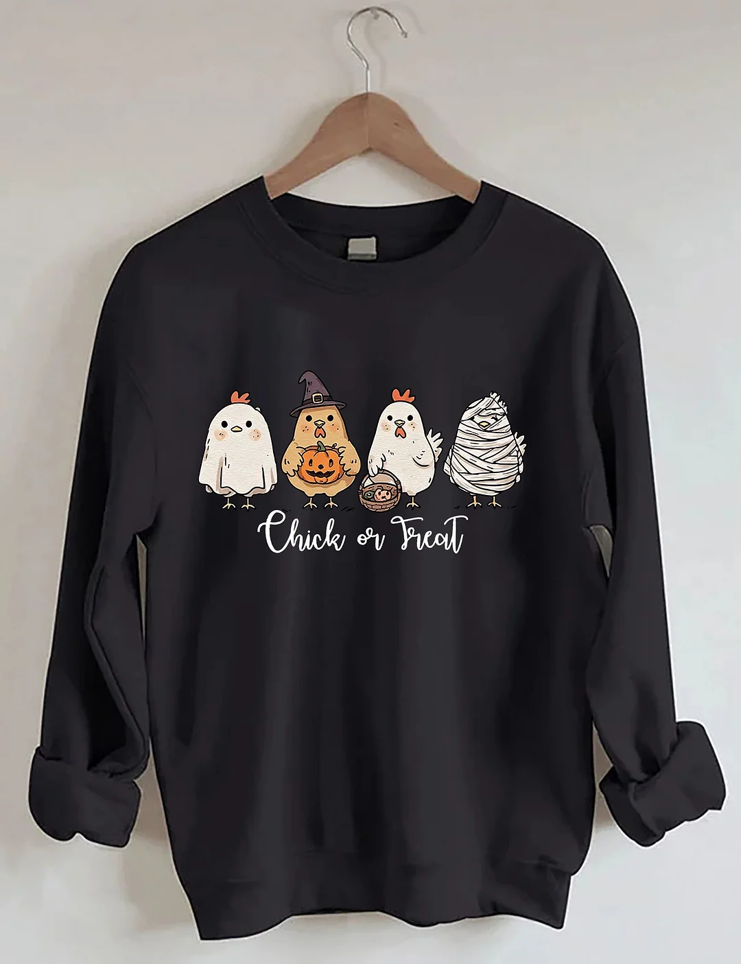 Chick Or Treat Sweatshirt