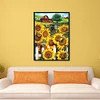 Garden Sunflower -11CT Stamped Cross Stitch Kit(36*46cm)