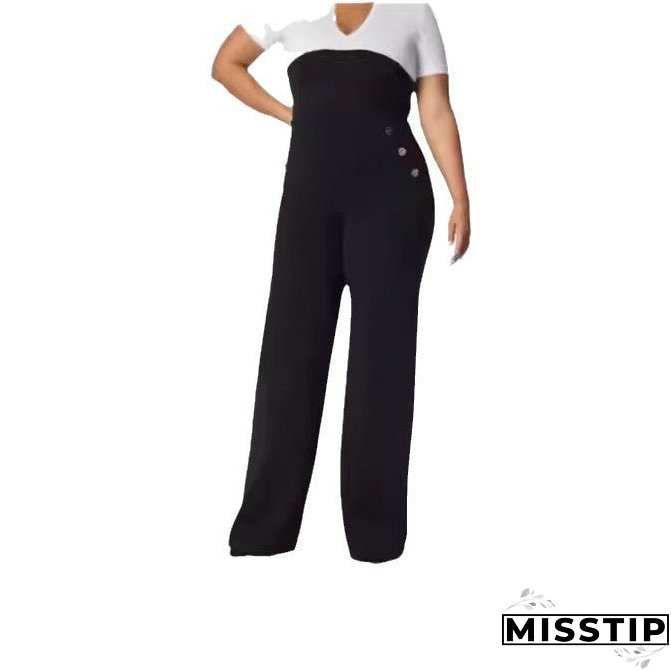 Women's Fashion Wear Casual Straight High Waist Pants